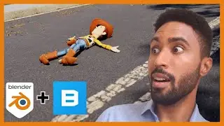 🔴Asfalto realista com Blender e Quixel Bridge