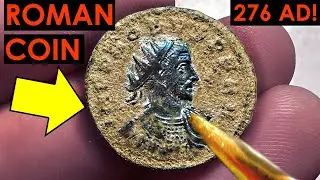 Ancient Coin Restoration - Full Process & Amazing Results