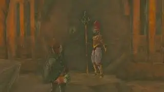 When you wear the Yiga Outfit to talk to the Gerudo Guard