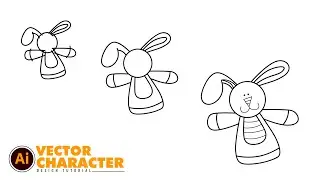 Vector Character Design Tips Tutorial in Adobe Illustrator | in Hindi