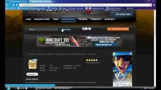 How to download Texture Packs for Minecraft 1.0.0