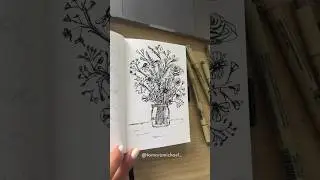 Easy drawing tutorial #stressrelief #mindfulart #howtodraw