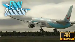 (4K) Beautiful TUI 787 Arrival into Manchester | Microsoft Flight Simulator 2020