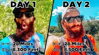 28 MILE Back-to-Back Long Runs | UTMB Build