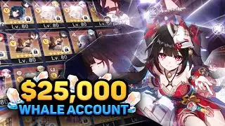 The BIGGEST WHALE account in Honkai Star Rail