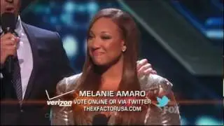 The X Factor 2011   Top 12   Melanie Amaro