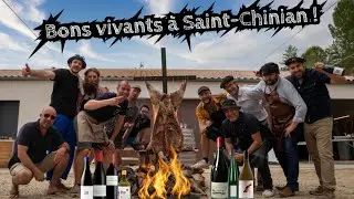 Good times in Saint-Chinian 🔥🍷🐟🐑🍾🥂🥩🐷 - Feast