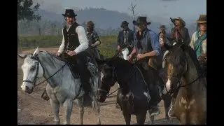 прохождение Red Dead Redemption 2(22) схожу с кривой дорожки