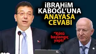 Ekrem İmamoğlu's response to Istanbul Bar Association President İbrahim Kaboğlu regarding the fir...