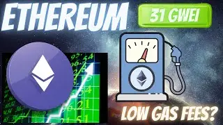 ETH gas fees getting CHEAP! What this means for ETHEREUM
