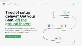 Get your SaaS off the ground faster - Frontend Accelerator