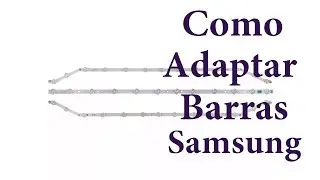 Como Adaptar Barramento 39 e 40 Polegadas TV Samsung