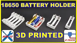 How to use Fusion 360 to design a 18650 Li-ion Battery Holder 3D print | The Secret you need to know