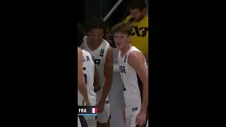 NO. HESITATION. 😎  Kingston Flemings sends 🇺🇸 USA to the #3x3U18 finals! 🔥