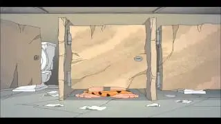 Fred Flintstone Takes A Shit For 10 Minutes