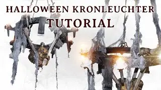 DIY HALLOWEEN CHANDELIER TUTORIAL
