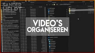 Hoe Organiseer je Jouw YouTube video's? - SanderHelpt #42