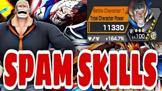 NEW EX GARP WITH BEST MEDAL SET 😤 | One Piece Bounty Rush OPBR | 6⭐  EX Garp
