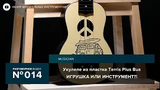 Пластиковая укулеле Terris Plus Bus - можно ли на ней играть?