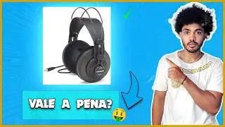 Samson  SR850 Fones de ouvido de referência: Conheça Todos os Detalhes!
