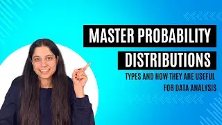 Statistics For Data Science: Probability Distributions
