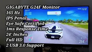 Super Best Budget Gaming Monitor from "Gigabyte G24F" Full Depth Review.. | Gigabyte G24F