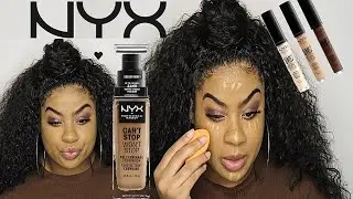 FIRST IMPRESSION | NYX Can’t Stop Won’t Stop Foundation + Concealer Review |