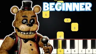 Five Nights at Freddy's Song | Beginner Piano Tutorial | Easy Piano