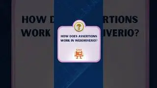 How assertions work in WebdriverIO?