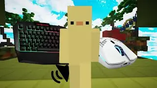 Mouse Sounds + keyboard ASMR 😴 | Hycraft Bedwars [1080p - 60fps] #2