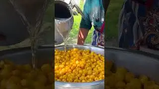MAKING YELLOW CHERRY JAM IN OUR VILLAGE   
