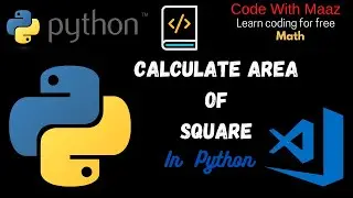 Calculate Area Of Square (Hindi/Urdu)