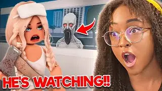 He was WATCHING HER!!! | Roblox Berry Avenue Horror Stories