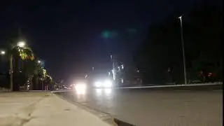 Night Street Timelapse 01 / Free Stock Footage (4K).