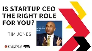 Is Startup CEO the Right Role for You? with Tim Jones