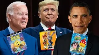 AI Presidents debate animated movies on the Joe Rogan Podcast