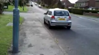Mick car with whistle up exhaust as a prank, so funny!!!!!