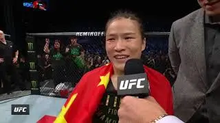 UFC Шэньчжэнь: Жанг vs Андрадэ - Слова после боя