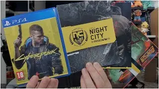 Unboxing Cyberpunk 2077 Special Pre Order Edition (Installing PS4 Games On PS5 Tutorial)