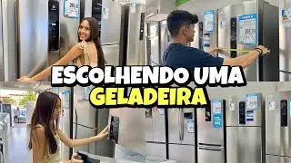 ESCOLHENDO UMA GELADEIRA| pegando medidas📏✨🏠😍