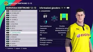 eFootball PES 2021: Borussia Dortmund 2012-2013 classic team (PS4)
