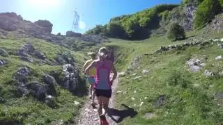 Anna  Frost and Megan Kimmel Zegama 2017