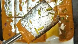 सच में न मेहनत लगी न ज्यादा घी इस ट्रिक से बेसन की बर्फी एकदम सॉफ्ट दानेदार बनी| BEST Besan Ki Barfi