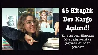 46 KİTAPLIK DEV KARGO AÇILIMI!! ~ Kitapsepeti, İlknokta Kitap Alışverişi ve Yayınevlerinden Gelenler