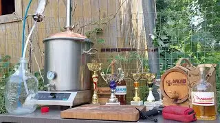 ПОШАГОВЫЙ РЕЦЕПТ ДОМАШНЕГО РОМА ИЗ  ТРОСТНИКОВОЙ МЕЛАССЫ С 2-МЯ ПЕРЕГОНКАМИ НА АППАРАТЕ АЛКАШ DELUXE