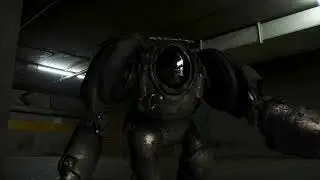 3D Robot Multi-pass Nuke Composite