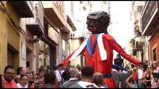 Desfile del XX Encuentro de Gigantes y Cabezudos de Abarán 2019