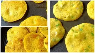 Easy and Quick healthy breakfast recipe l tiffin box recipe l Rava mini cheela recipe