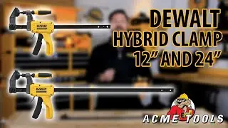 DEWALT ToughSeries Hybrid Clamps (12” & 24”)