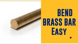 Brass  bar rod  Bend it at home easily